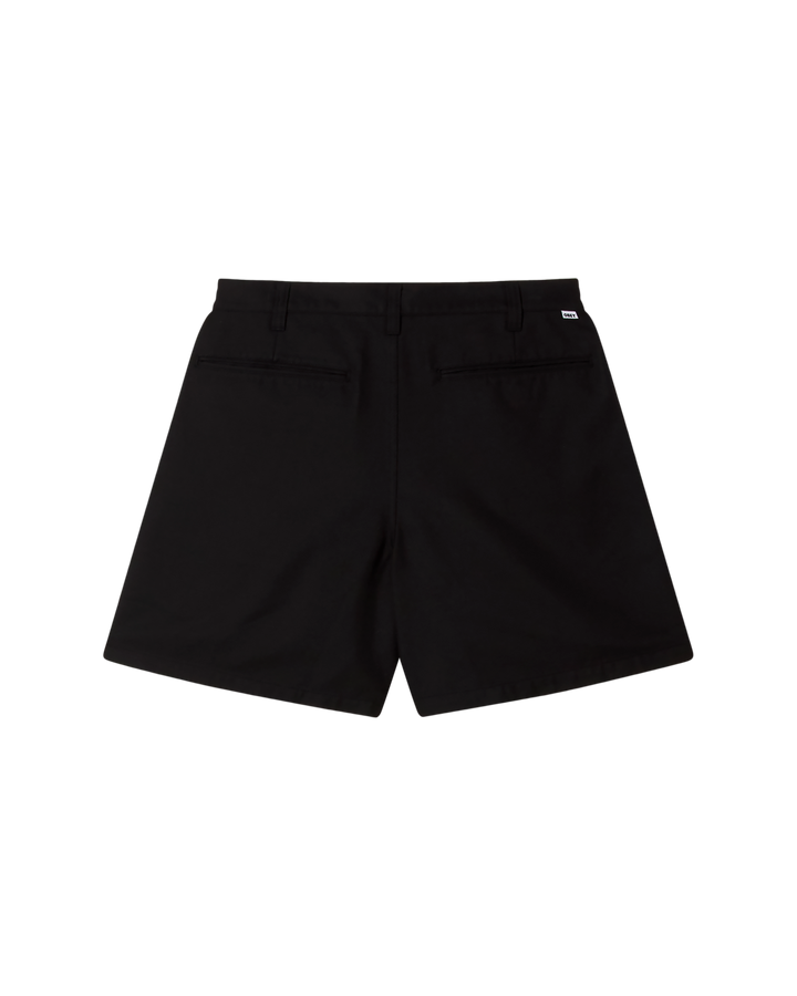 DEAN PLEATED SHORT BLACK