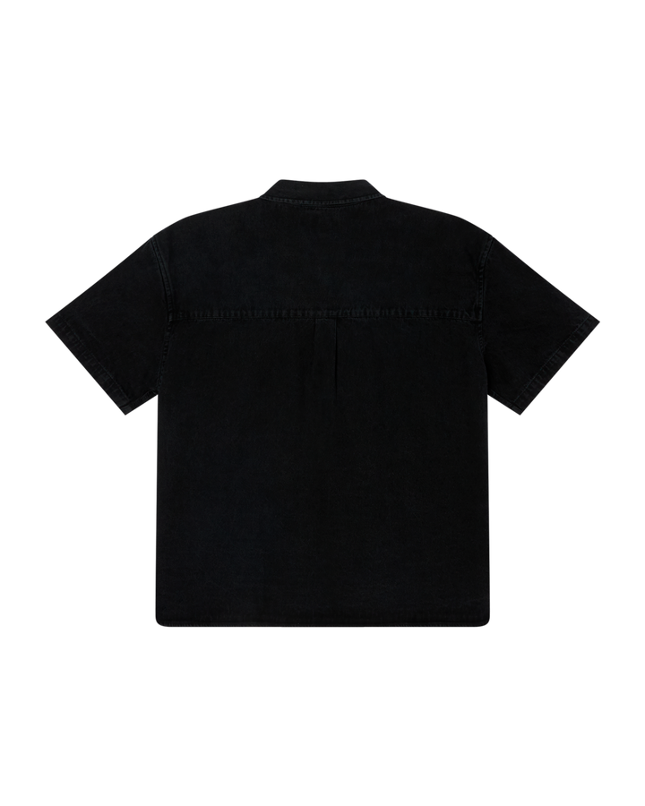 OWENS DENIM SHIRT FADED BLACK