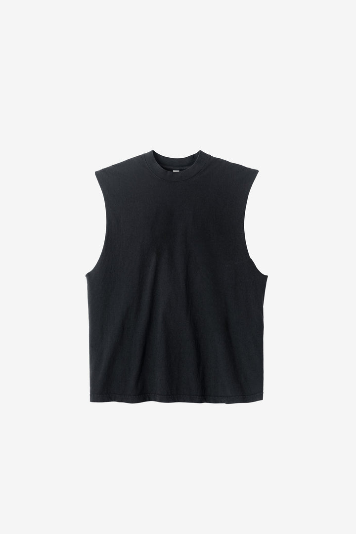 SLEEVELESS T-SHIRT - ONYX