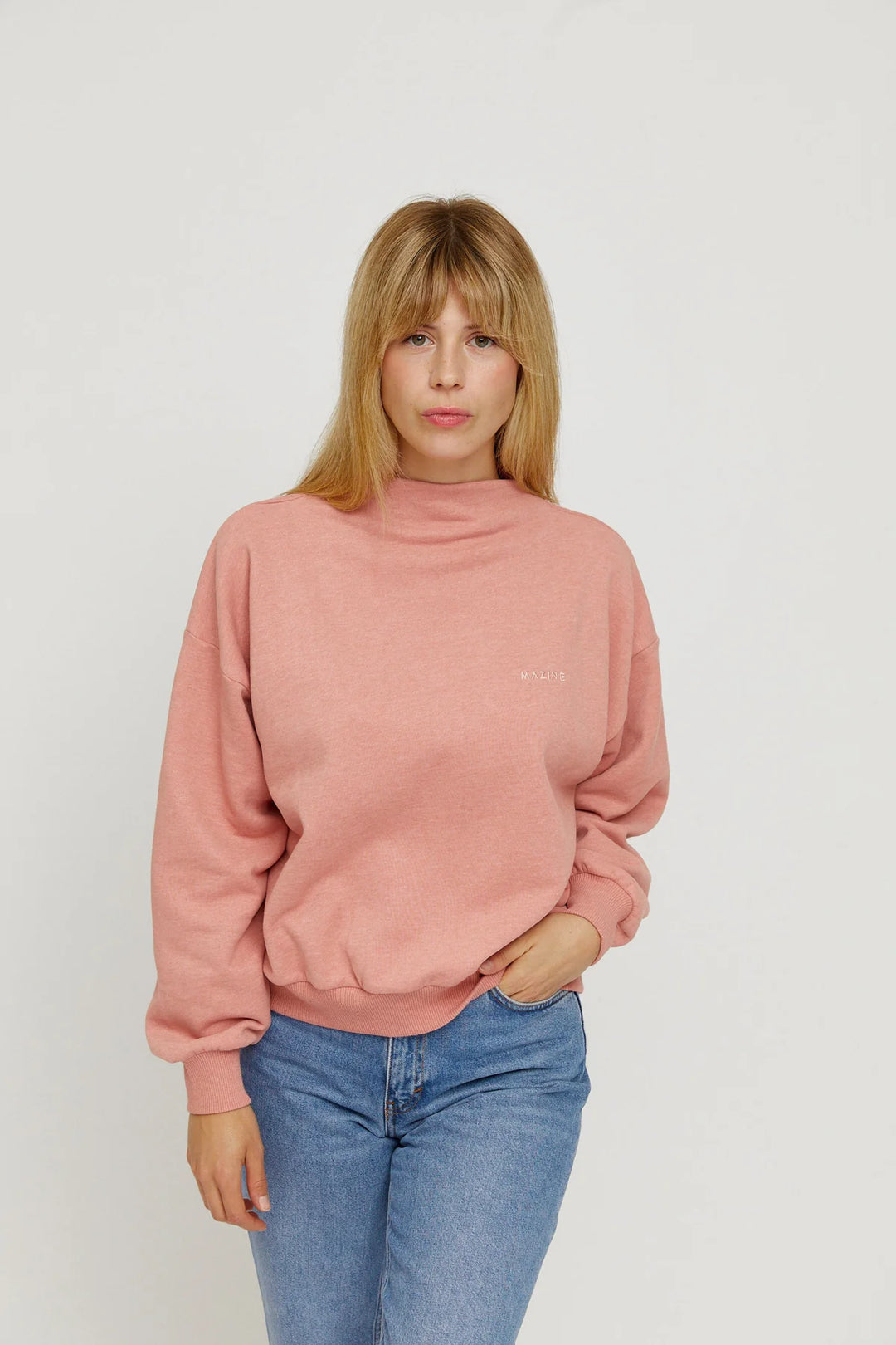 Sweatshirt "Mona" - rose clay
