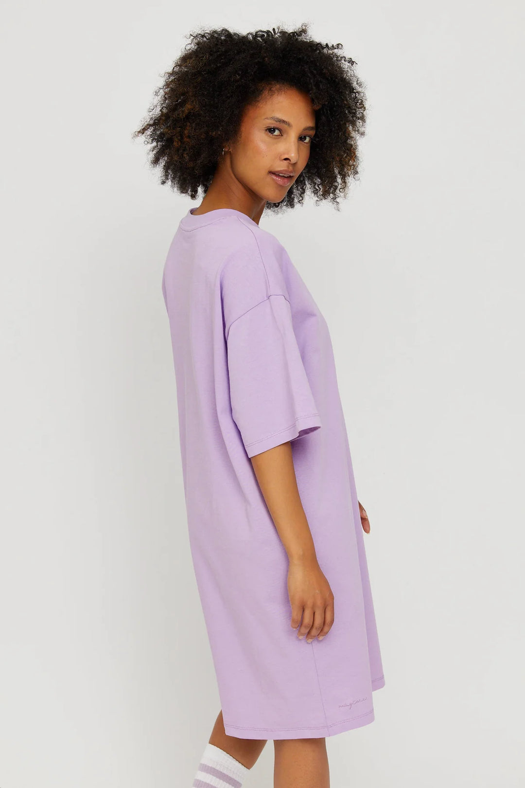 Sano Shirt Dress - lavender