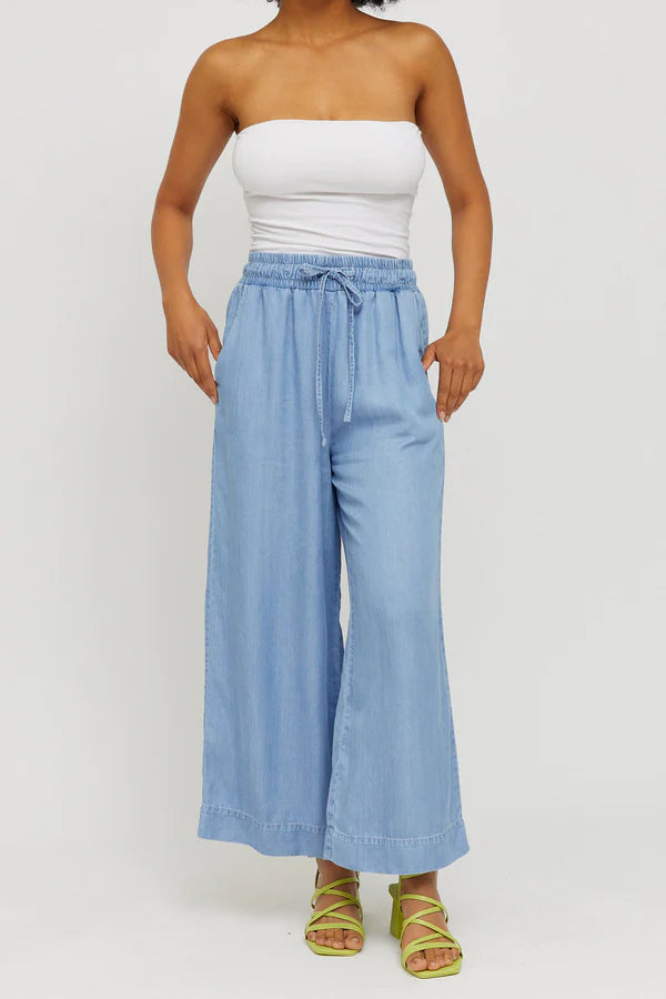 Pants "Chilly Denim" - light blue
