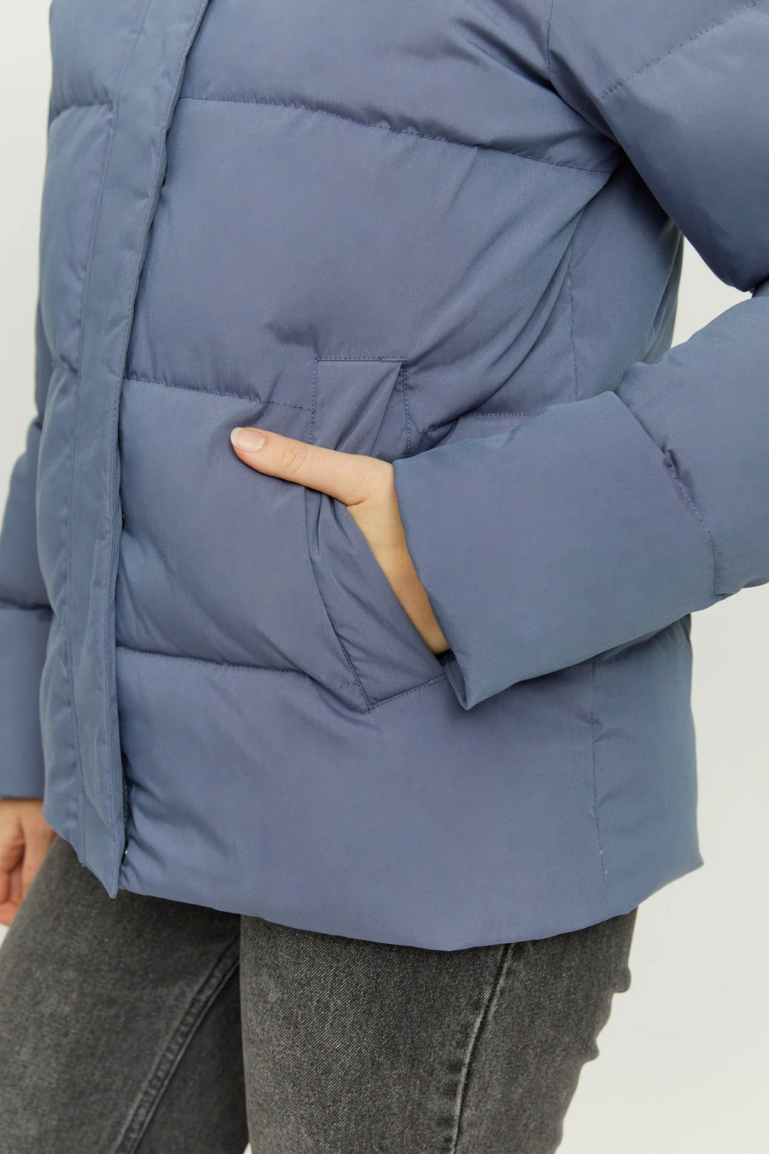 Valentina Padded Jacket - mid blue