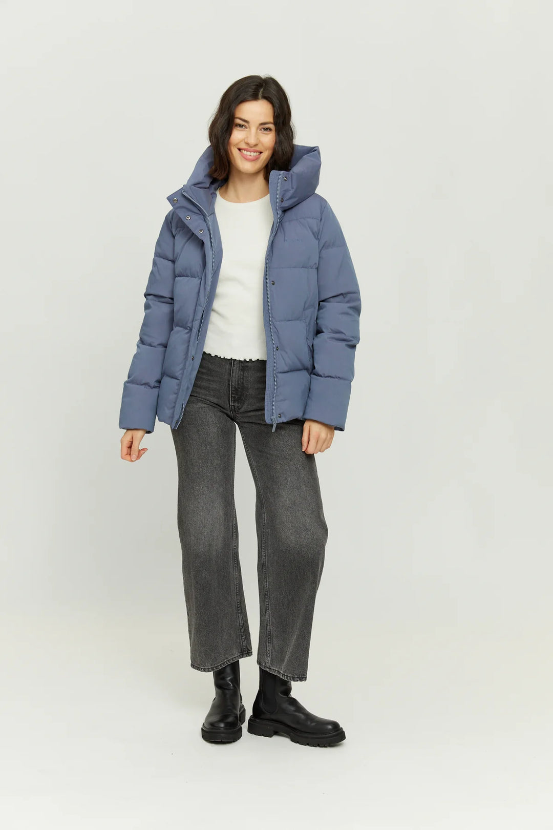 Valentina Padded Jacket - mid blue