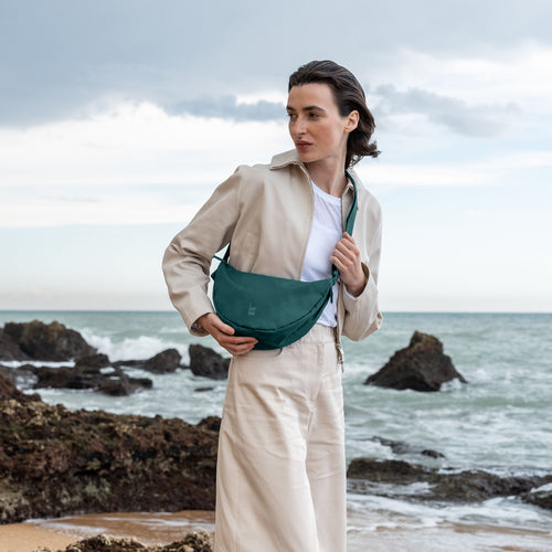 MOON BAG SMALL - sea teal