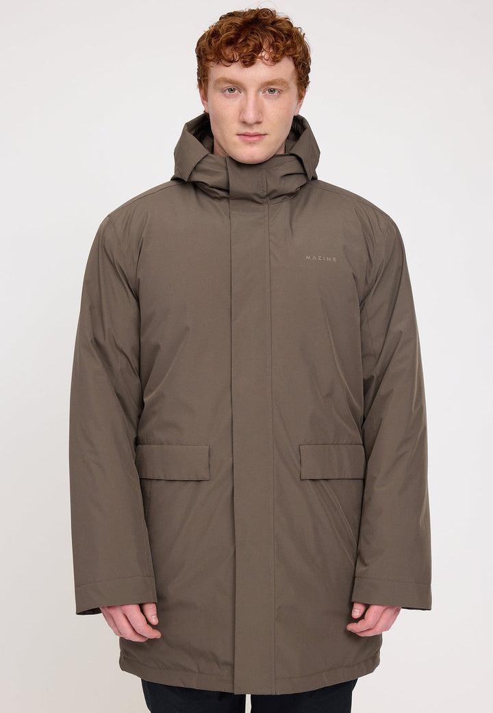 Padded Parka - Olive brown
