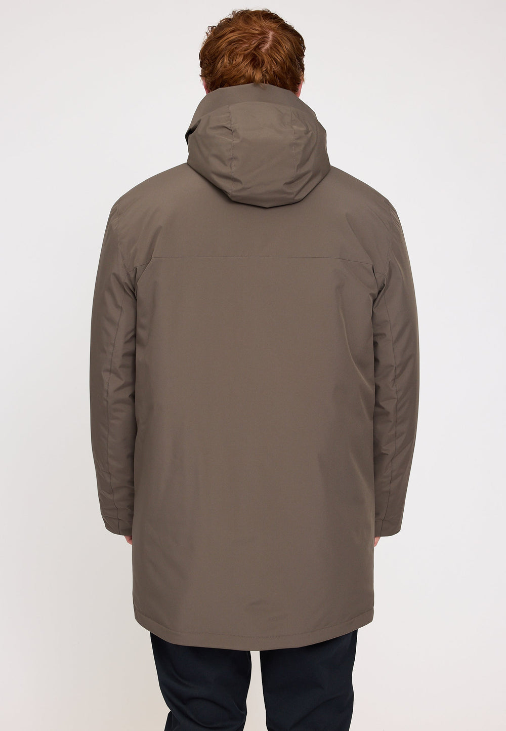 Padded Parka - Olive brown
