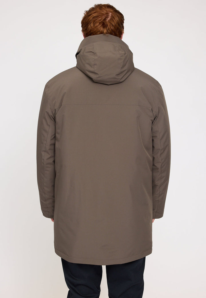 Padded Parka - Olive brown