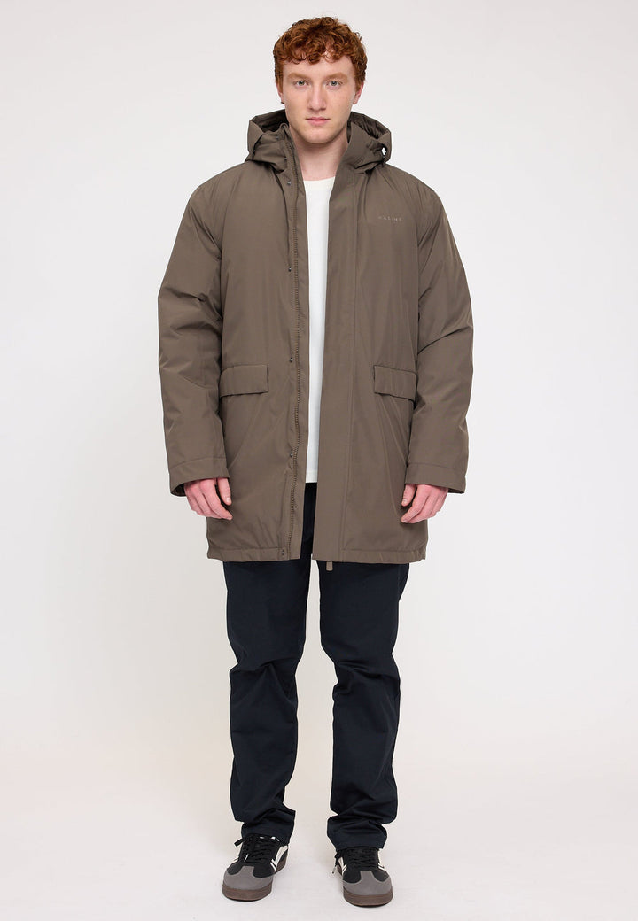 Padded Parka - Olive brown