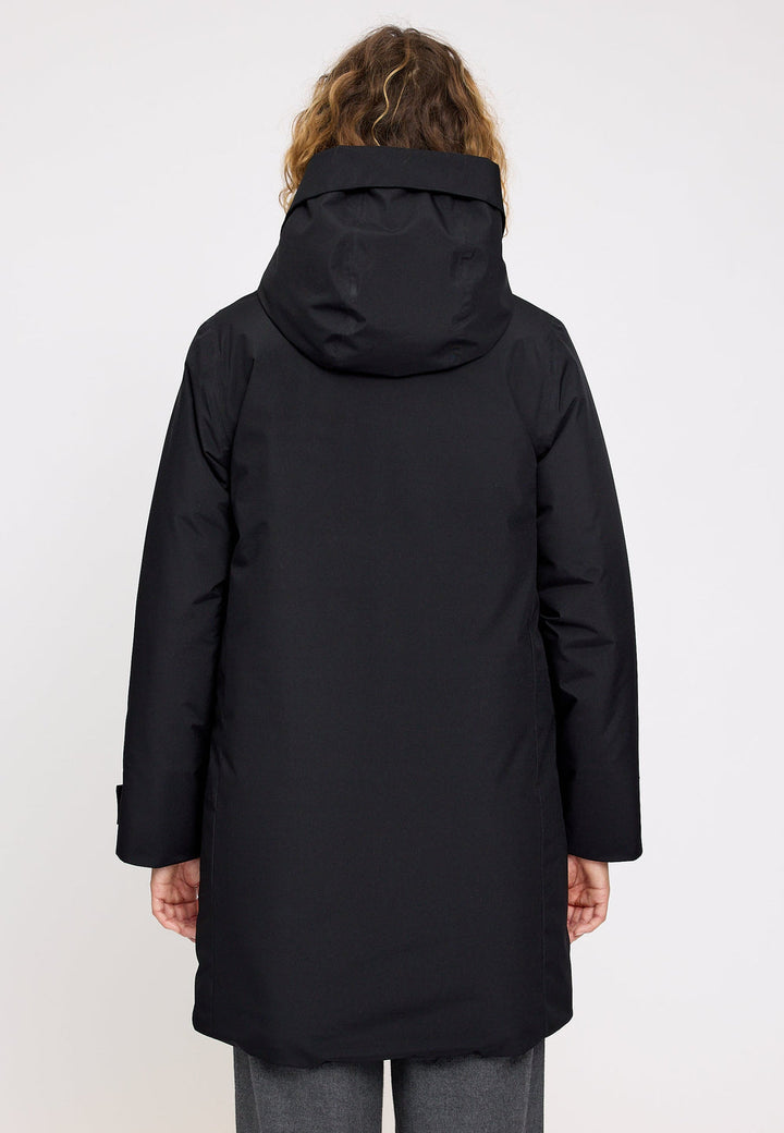 Functional Padded Parka - black