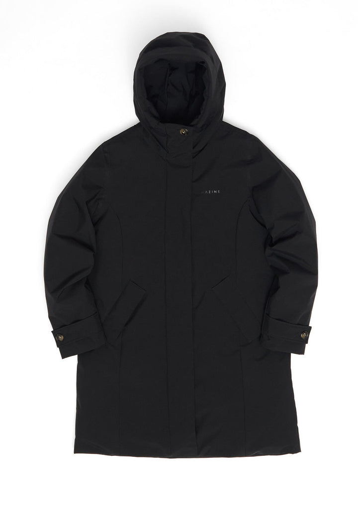 Functional Padded Parka - black
