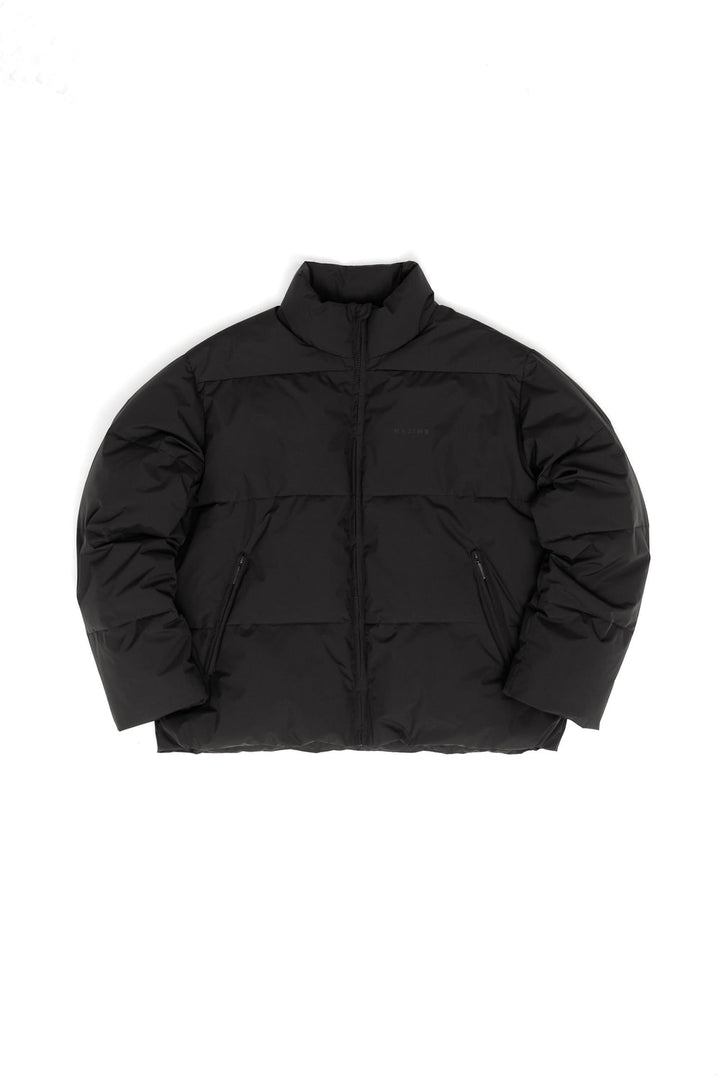 Loose Fit Puffer Jacket - black