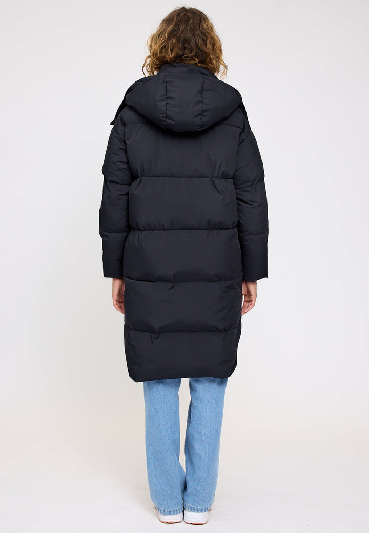 Oversized Puffer Coat - black