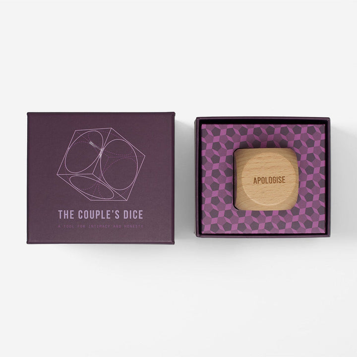 Würfelspiel "Couple's Dice" - Holz · Englisch | The School of Life