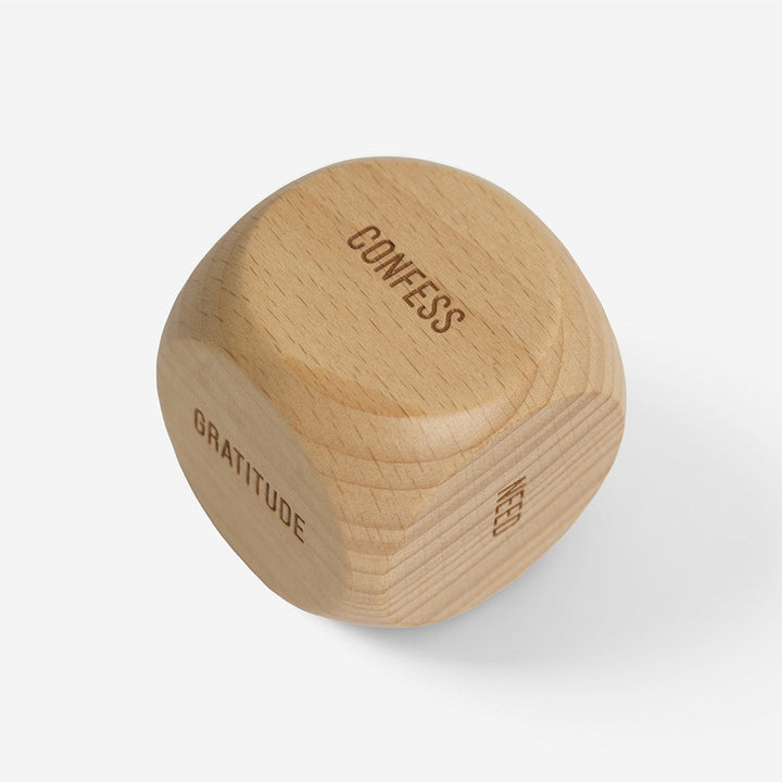 Würfelspiel "Couple's Dice" - Holz · Englisch | The School of Life