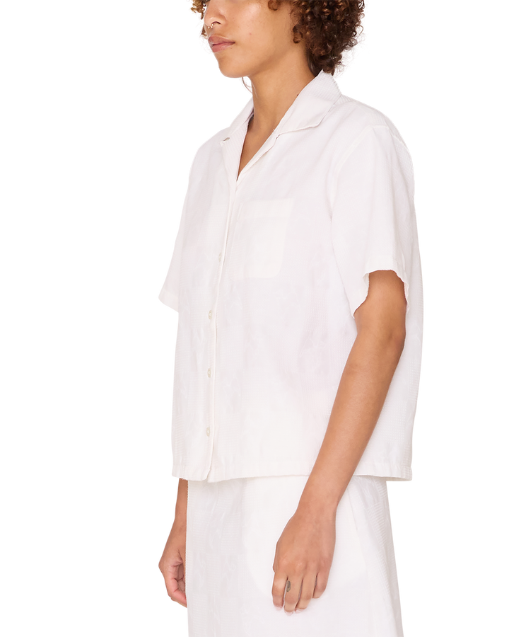 MANOR JACQUARD WHITE