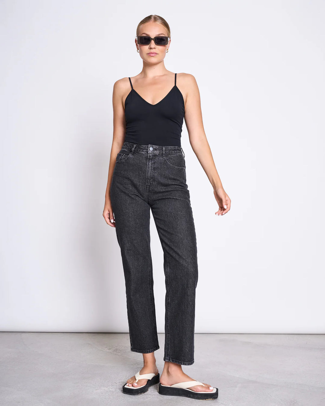 TOP MATILDA BLACK
