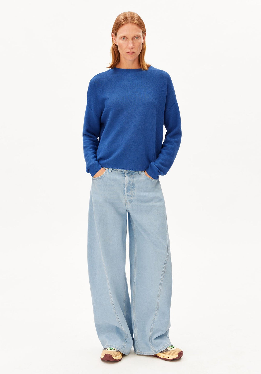 MERINAA STRICKPULLOVER - dynamo blue