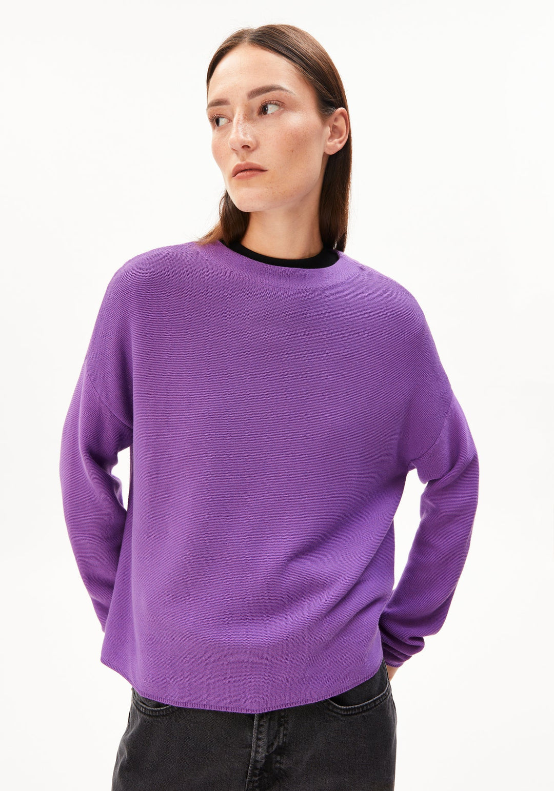 MERINAA LINKS LINKS SWEATER - ORCHID