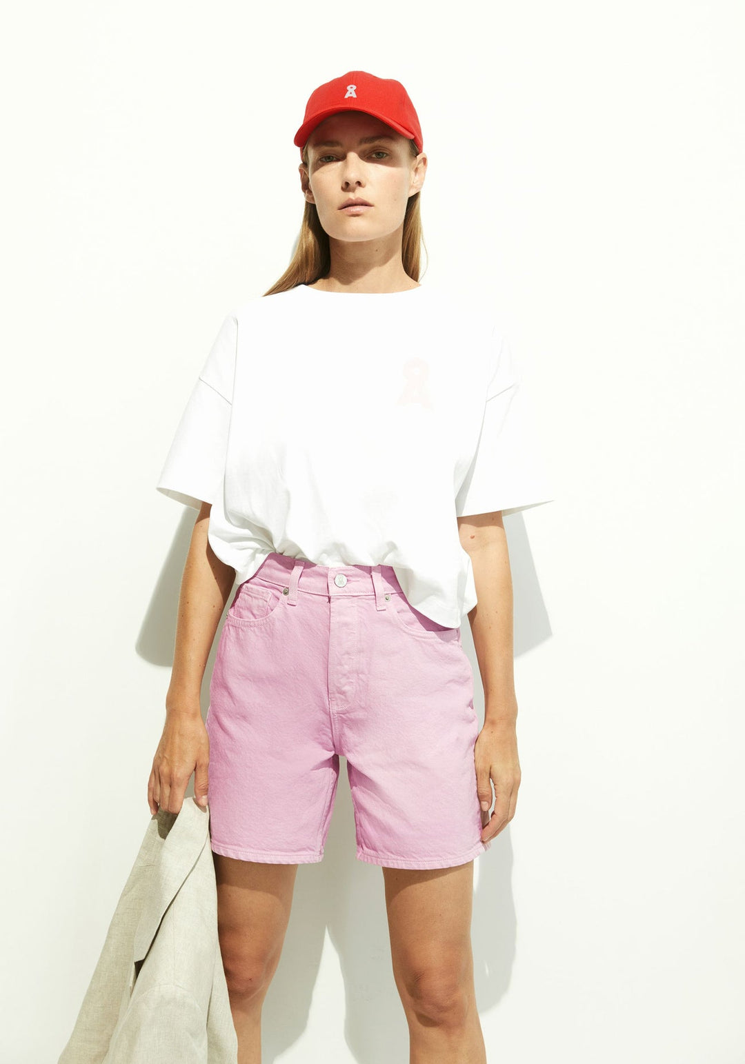 ALBERTARAA T-SHIRT - white