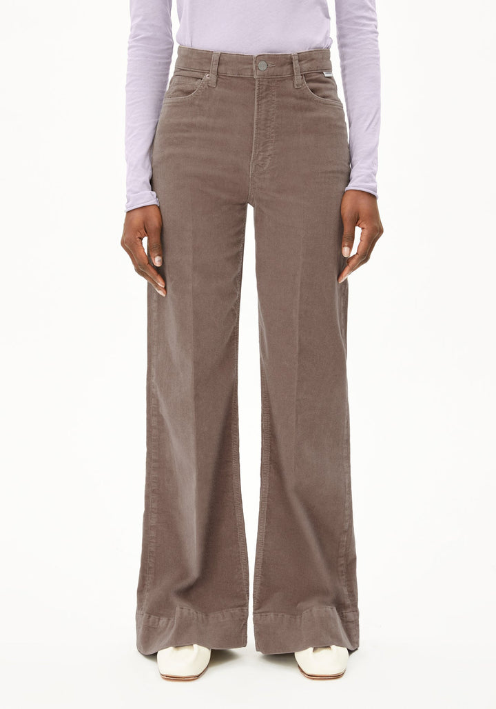 MURLIAA CORDUROY - walnut cream