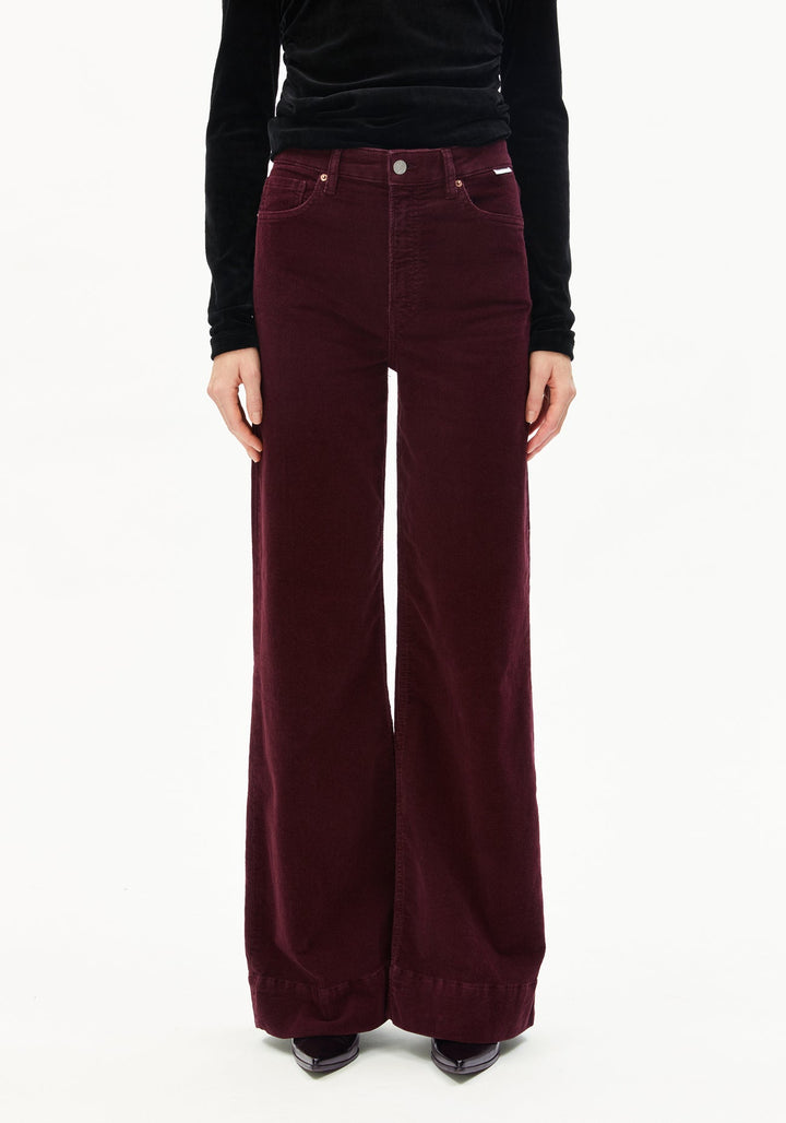 MURLIAA CORDUROY - DARK CRANBERRY