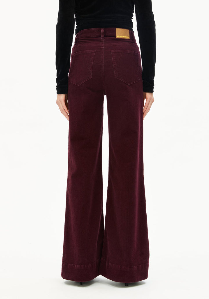 MURLIAA CORDUROY - DARK CRANBERRY