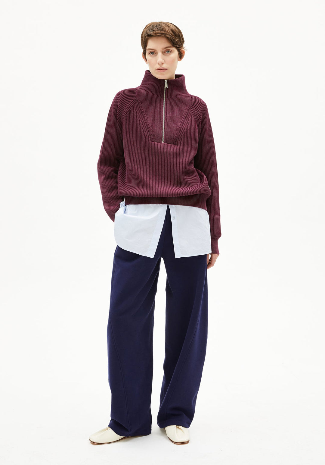 RONYIAAS - dark cranberry