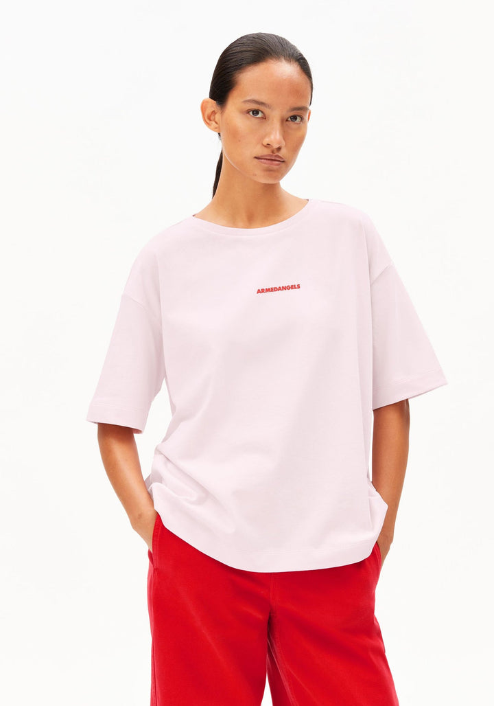 GIANNAA CHAANGE T-SHIRT - pink mist