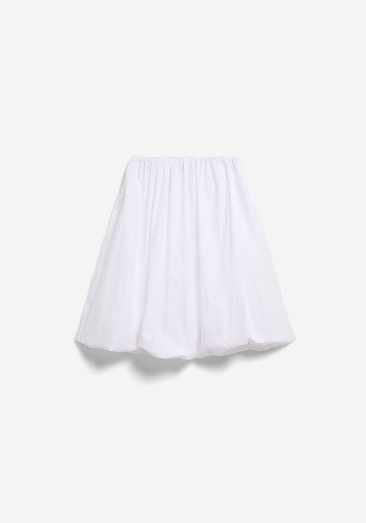 BALLOON SKIRT - white
