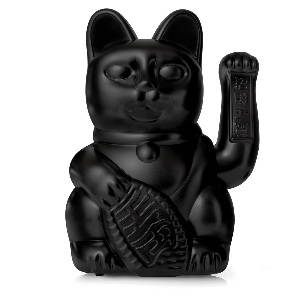 Lucky Cat Large -black