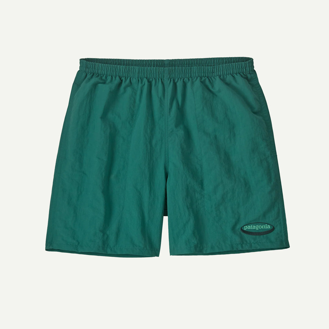 M's Baggies Shorts - 5 inch - 95 Oval Logo: Gem Green
