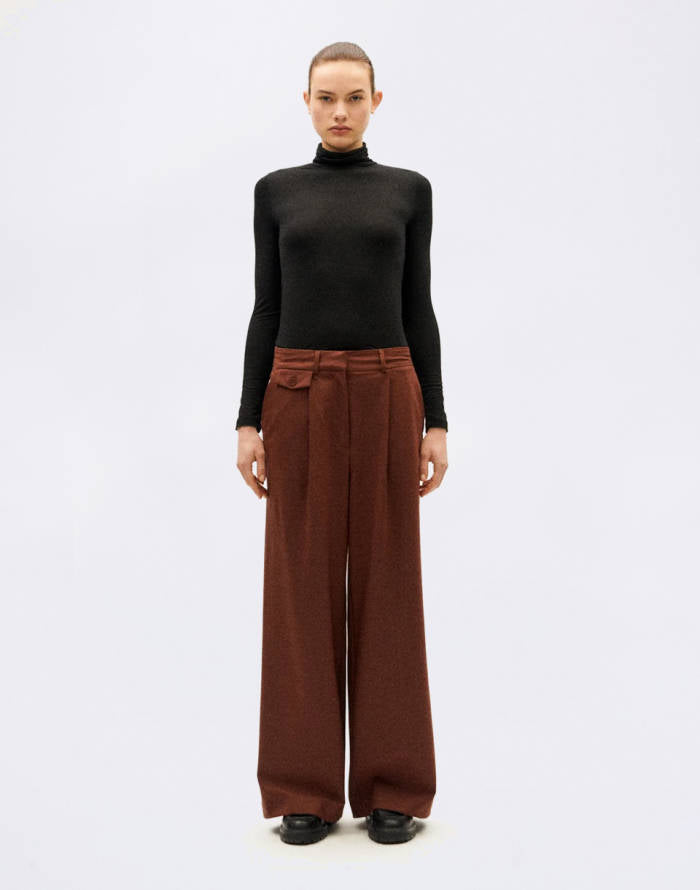 BLACK NOE CACHEMIRE TOP