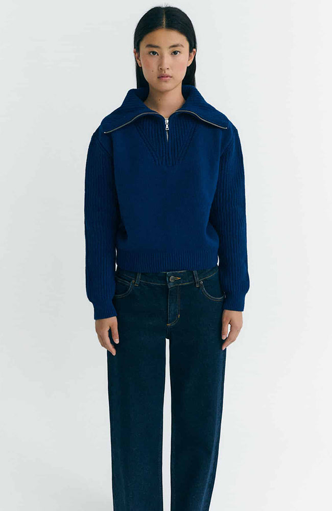 INDIGO TANIT KNITTED SWEATER