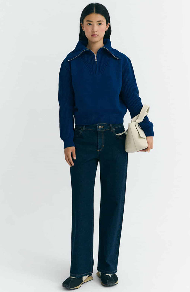 INDIGO TANIT KNITTED SWEATER