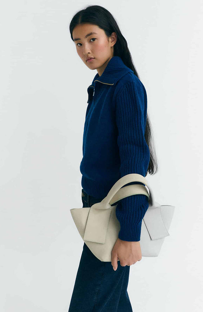 INDIGO TANIT KNITTED SWEATER