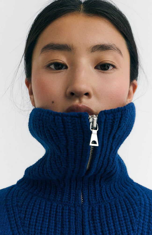 INDIGO TANIT KNITTED SWEATER