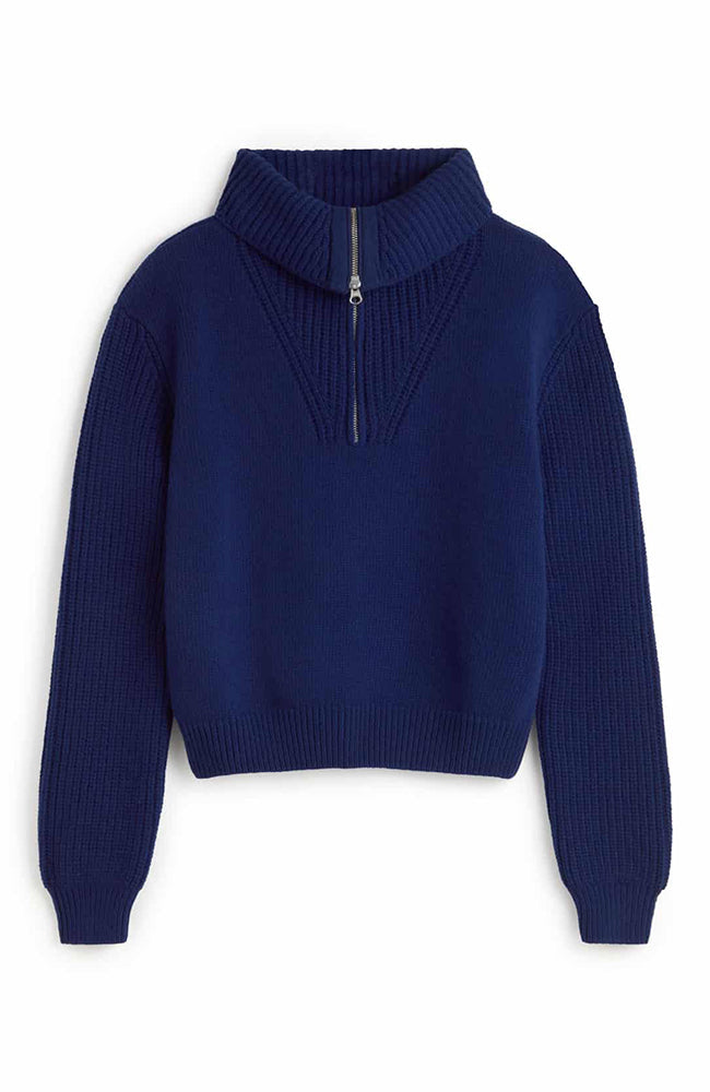 INDIGO TANIT KNITTED SWEATER