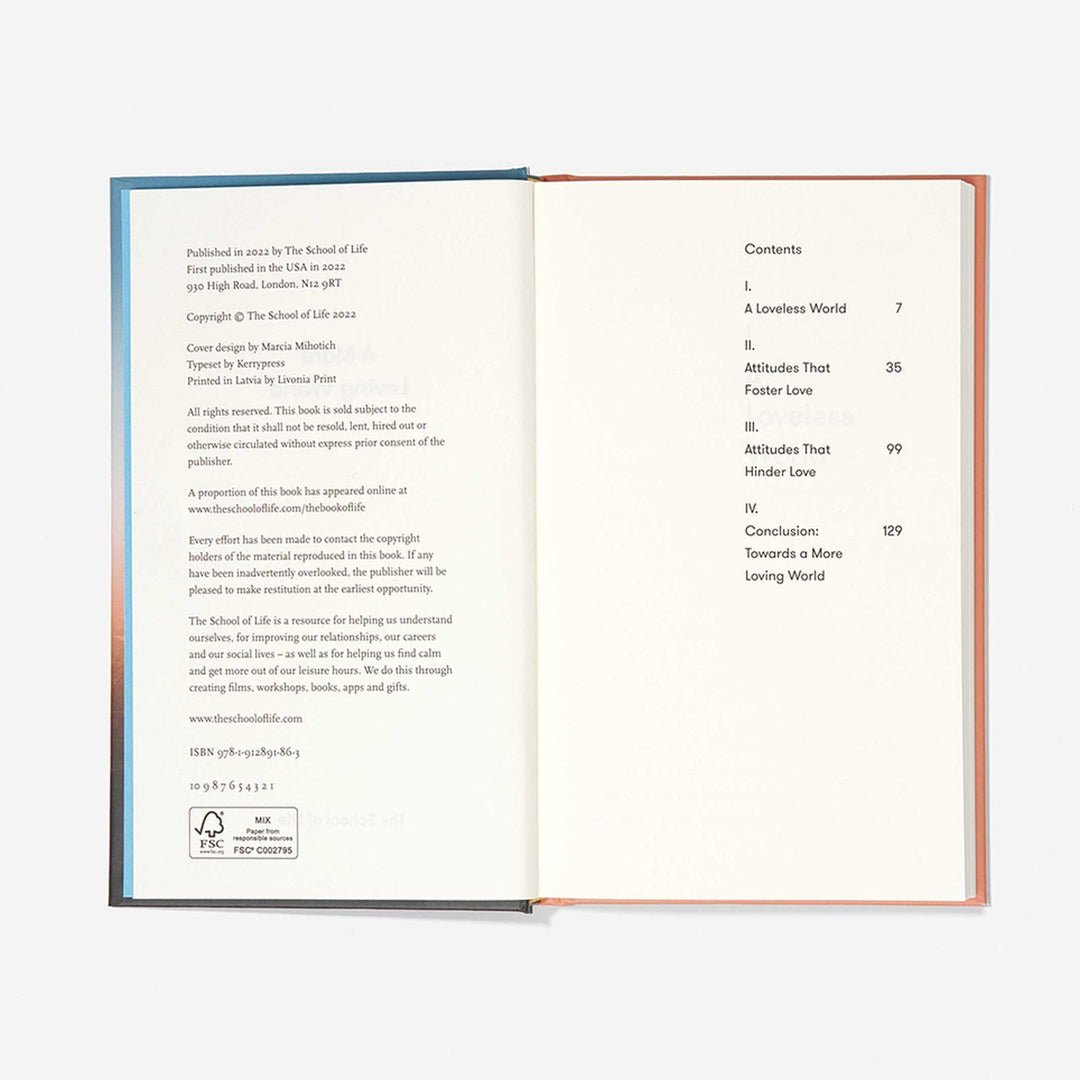 Buch "A More Loving World" - Hardcover · Englisch | The School of Life