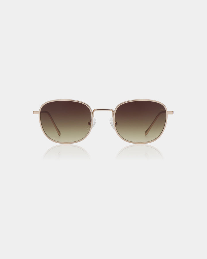 Hello - matte gold
