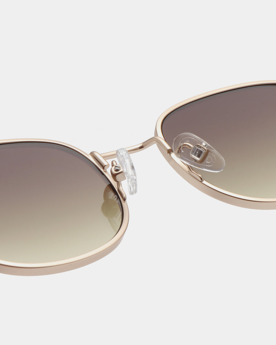 Hello - matte gold