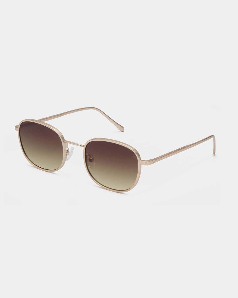Hello - matte gold