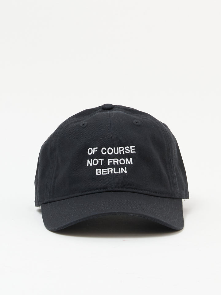 OF COURSE NOT FROM BERLIN