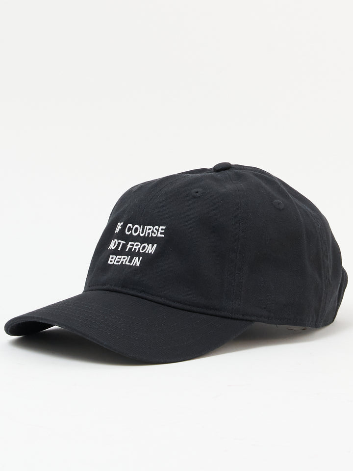 OF COURSE NOT FROM BERLIN