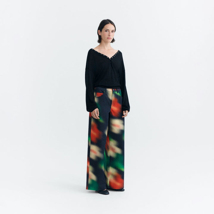 BLOOM PRINT HEDDA PANTS