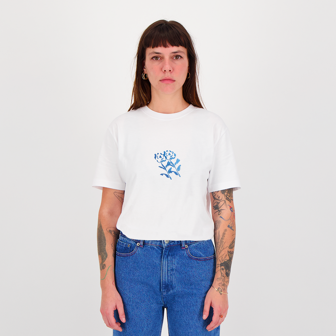 T-Shirt "duo" - white