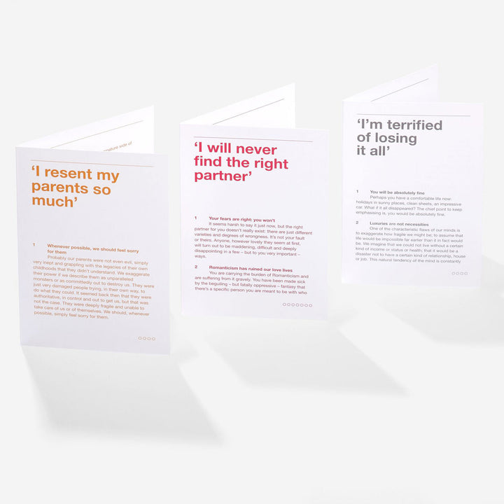 EMOTIONAL FIRST AID KIT | KARTENSET | Englische Edition | The School of Life