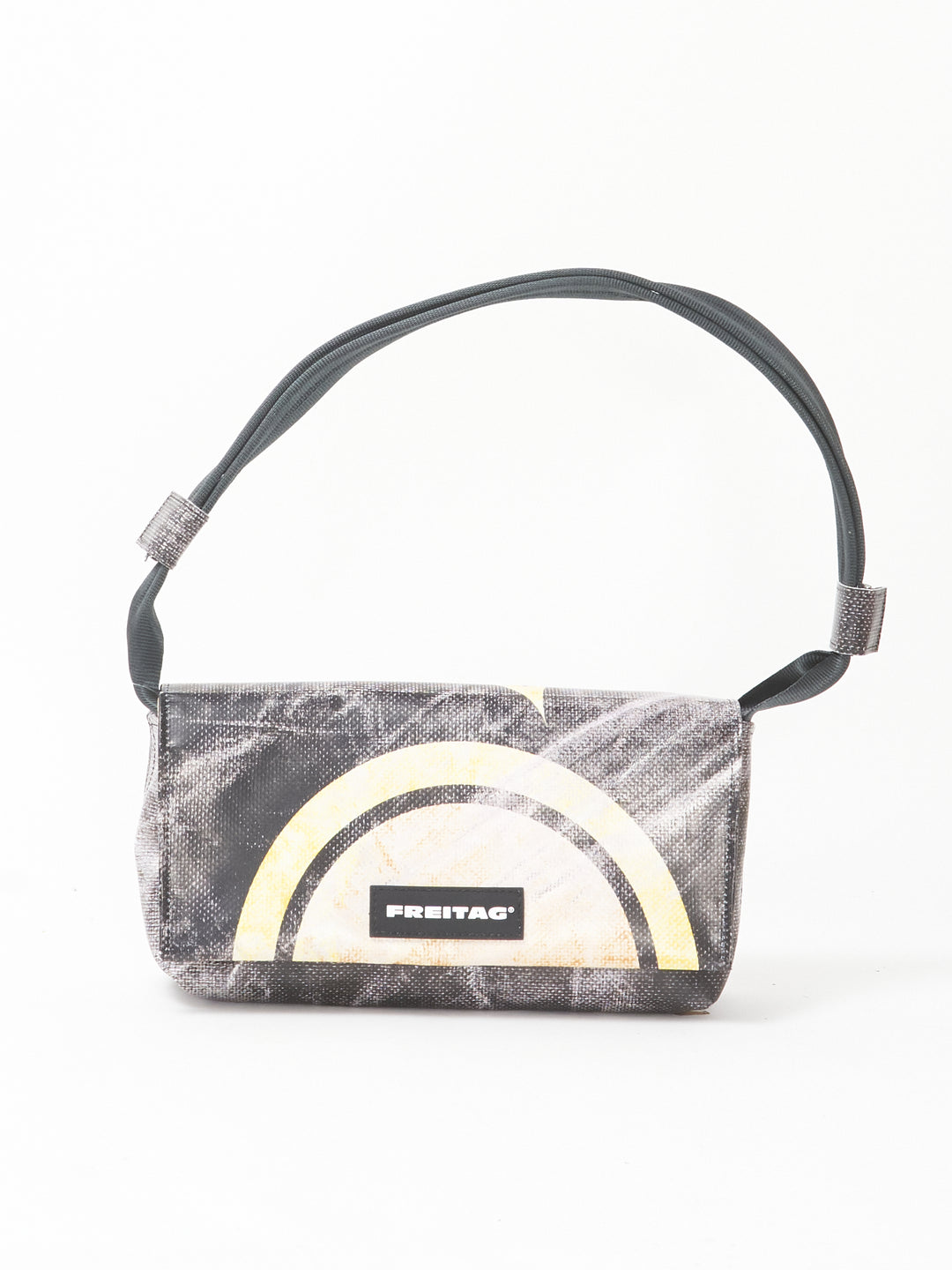 F171 LAURA - black stonewashed yellow