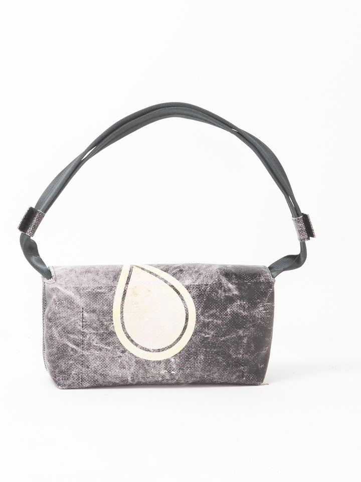 F171 LAURA - black stonewashed yellow