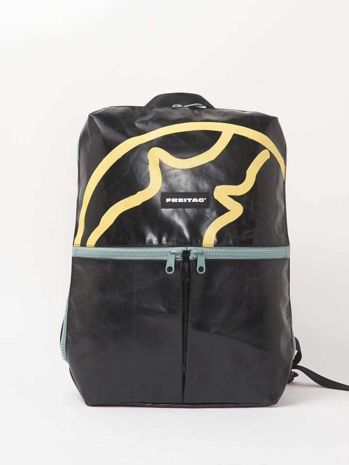 F49 FRINGE  - black yellow